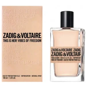 Zadig & Voltaire This Is Her Vibes Of Freedom Eau De Parfum Spray 100ml bottle