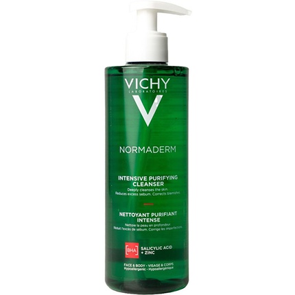 Vichy Normaderm Phytosolution Intensive Purifying Gel 400ml Vichy Normaderm Phytosolution Intensive Purifying Gel 400ml bottle