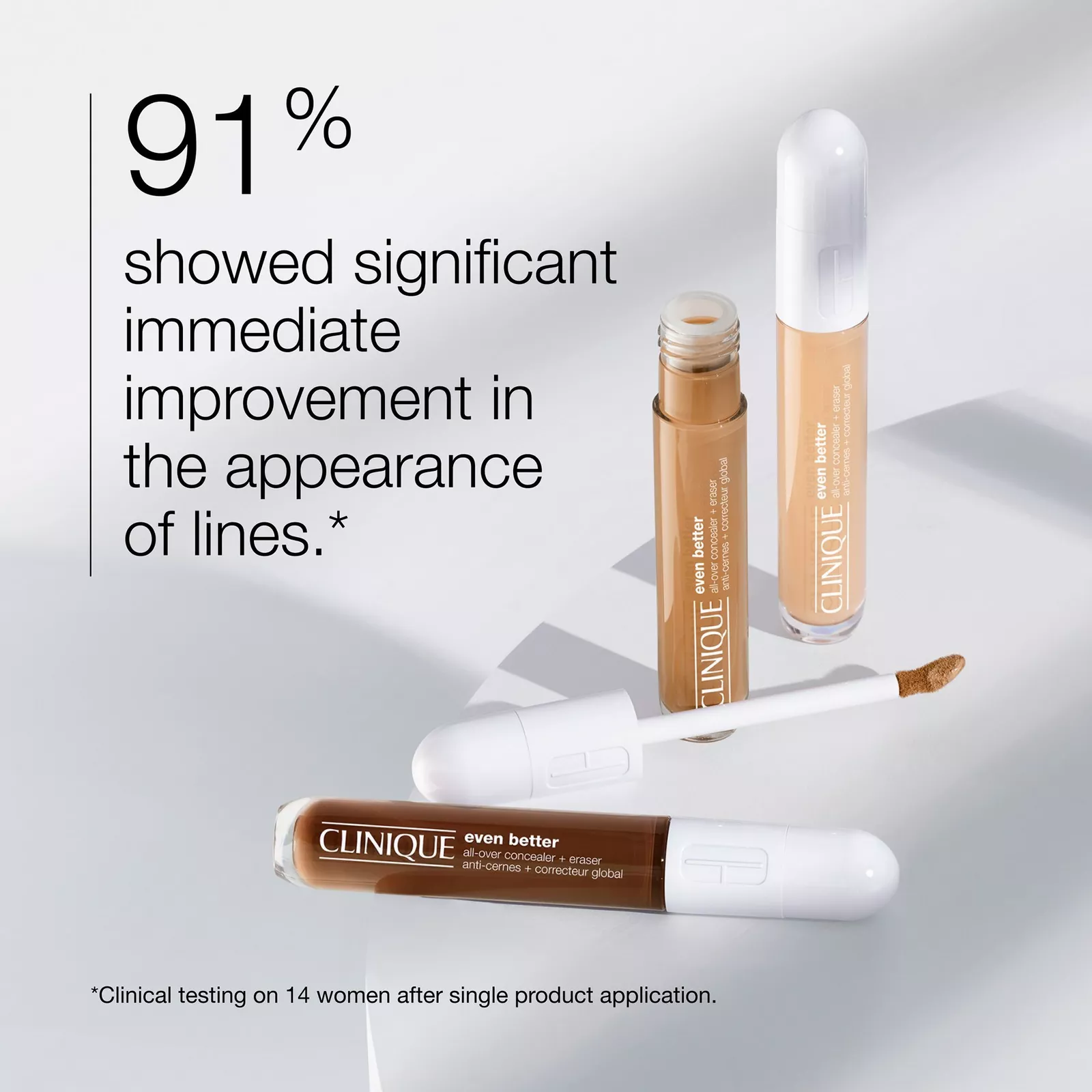 clinique even better all over concealer plus eraser cn 28 ivory for women 0.2oz clinique even better all over concealer plus eraser cn 28 ivory for women 0.2oz