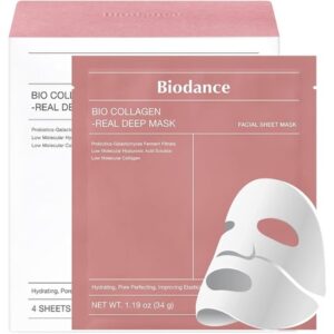 Biodance Bio Collagen-Real Deep Mask 4 Sheets Skincare Product