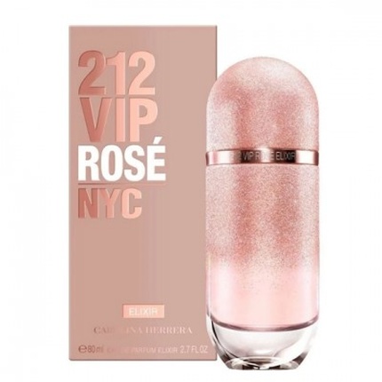 Carolina Herrera Vip Rose Elixir Eau De Parfum 80ml Carolina Herrera Vip Rose Elixir Eau De Parfum 80ml bottle
