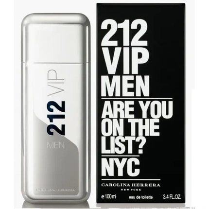 Carolina Herrera 212 Vip Men Eau De Toilette Spray 100ml Carolina Herrera 212 VIP Men Eau De Toilette Spray 100ml bottle