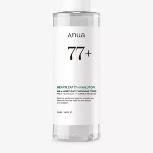 anua heartleaf 77% soothing toner 250ml